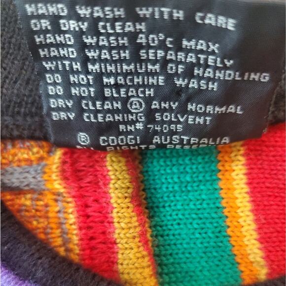 Vintage COOGI SWEATER 3D Made in Australia Sz M Medium - Picture 4 of 9